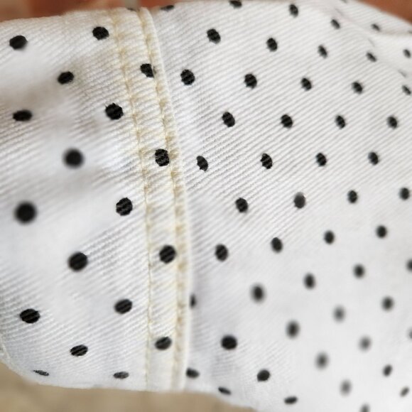 Disney Minnie Mouse Forever Polka Dot Women's Sz 3X Denim Jacket Sequin Back NWT - Picture 7 of 15